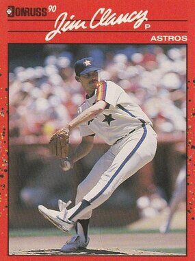 Jim Clancy - Donruss 90 Baseball Card
